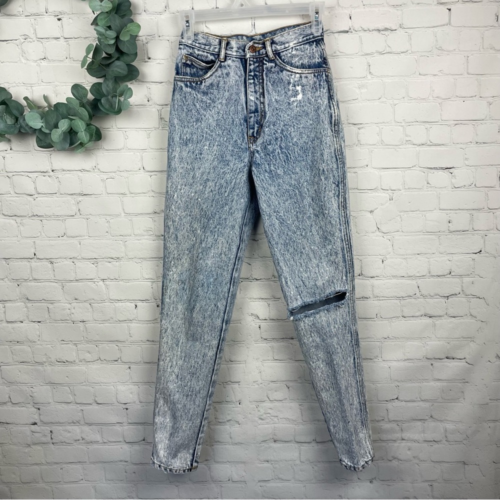 RIO by Stephen Mardon Vintage Acid Wash Skinny Jeans size 3